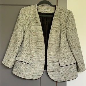 Open front blazer